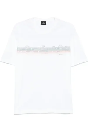 Paul Smith Desert Stripe-print T-shirt