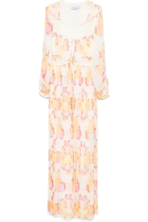 RAQUEL DINIZ Floral-print maxi dress