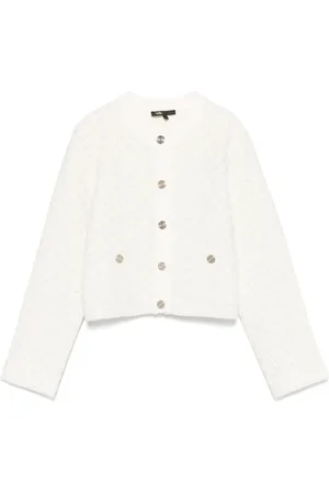 Maje Sequin-embellished cardigan