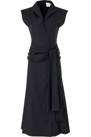 Carolina Herrera Wrap midi dress