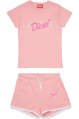 Diesel Logo t-shirt and shorts set