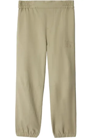 Burberry Cotton straight-leg trousers