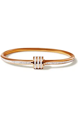 Hzmer Jewelry Rhinestone-embellished bangle