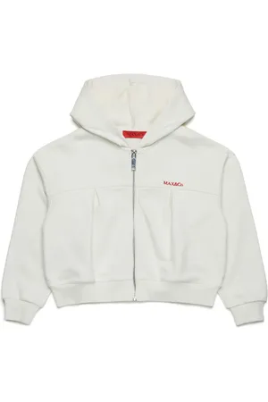 MAX&Co. Kids Logo-embroidered jacket