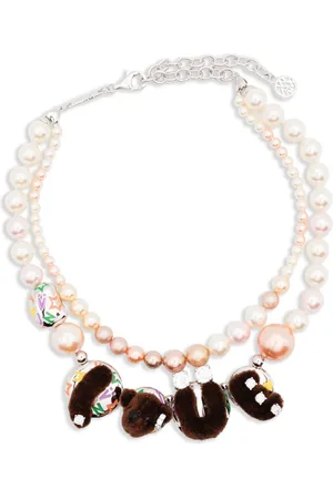 YVMIN Bear-motif necklace