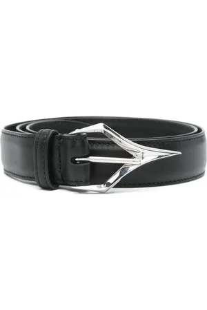 MUGLER Spiky leather belt