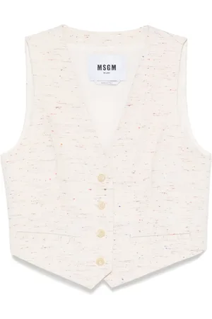 Msgm Speckled waistcoat