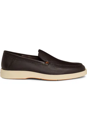 santoni Leather loafers