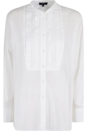 Soeur Pleat-panel detailing shirt