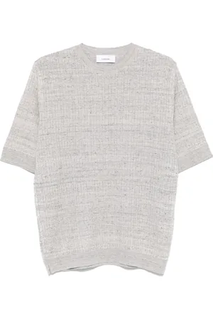 LARDINI Ribbed T-shirt