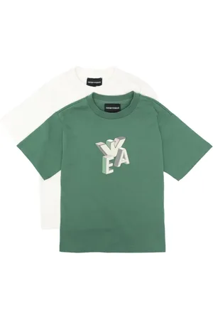 Emporio Armani Logo-print T-shirt (pack of two)