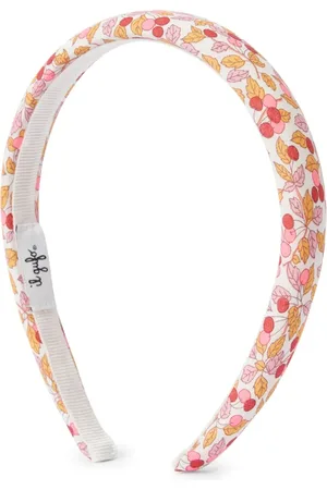 Il gufo Leaves-print head band