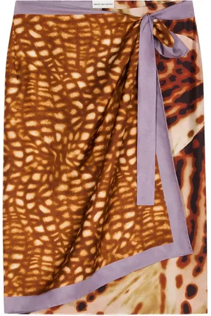 DRIES VAN NOTEN Wrap skirt