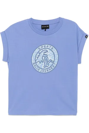 AGNÈS B. Circle moasic-logo T-shirt