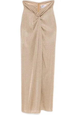GIUSEPPE DI MORABITO Knotted maxi skirt