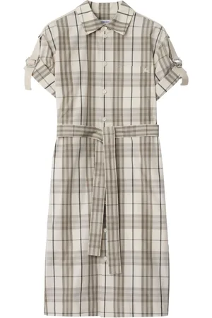 Burberry Checked shirt dress