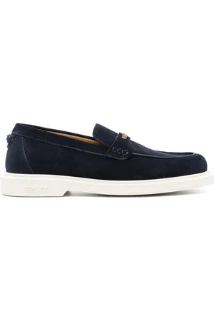 VERSACE Giuliano suede loafers