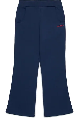MAX&Co. Kids Logo-embroidered track pants