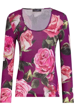 Dolce & Gabbana Floral-print top