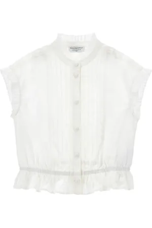PHILOSOPHY DI LORENZO SERAFINI Cotton blouse
