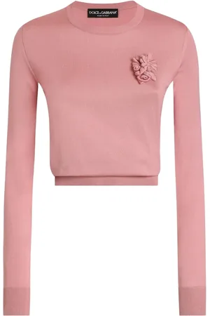 Dolce & Gabbana Floral-appliqué top