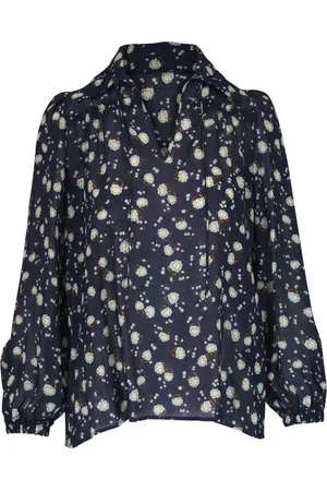 Dorothee Schumacher Floral-print gauze blouse