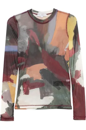J.W.Anderson Abstract-print top