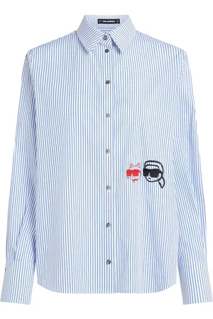 Karl Lagerfeld Ikon duo print shirt