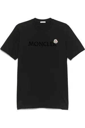 Moncler Flocked-logo cotton T-shirt