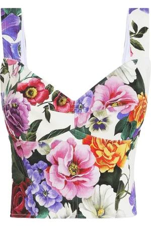 Dolce & Gabbana Floral-print top