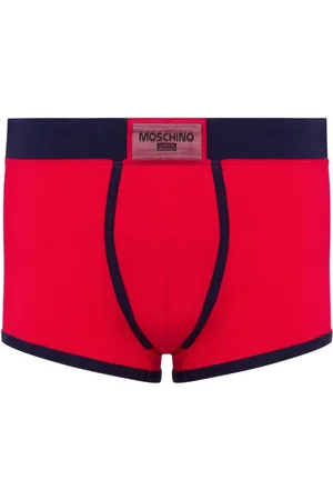 Moschino Logo-appliqué boxers