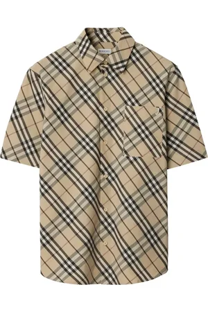 Burberry Checked cotton shirt