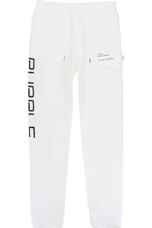 Purple Brand French-terry "Coconut Milk" track pants