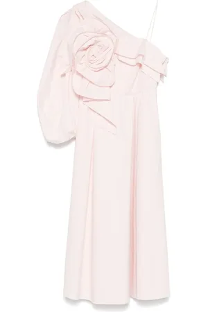 Dorothee Schumacher Asymmetric poplin midi dress