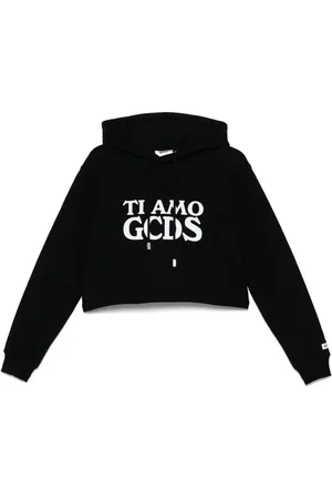 GCDS Ti Amo -print hoodie