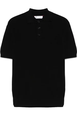 Brunello Cucinelli Ribbed polo shirt