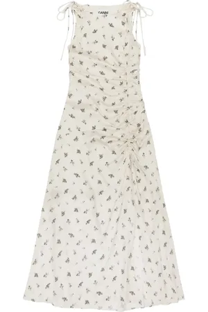 Ganni Floral-print dress
