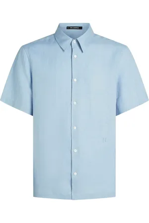Karl Lagerfeld Logo-embroidered shirt