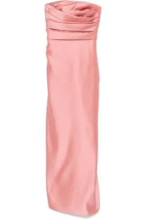 Elie saab Floral-appliqué gown