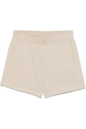 DKNY Logo-embroidered track shorts
