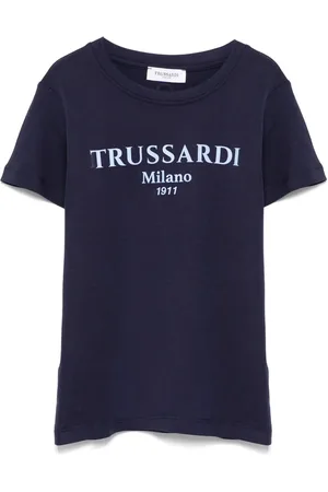 Trussardi Rubberised-logo T-shirt