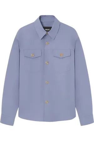 VERSACE Gabardine overshirt