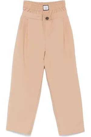 DOUUOD KIDS Pleat-detail trousers