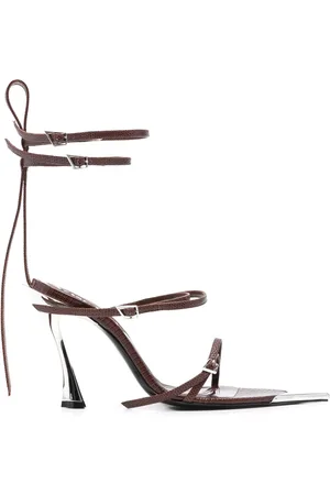 MUGLER 95mm Fang sandals