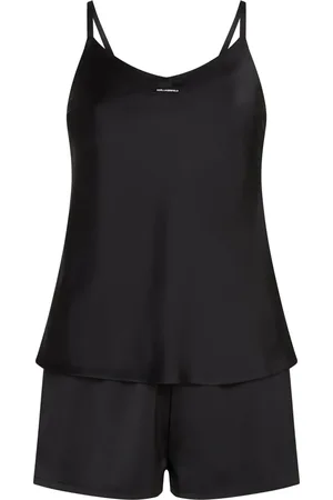 Karl Lagerfeld Logo-print pajama set
