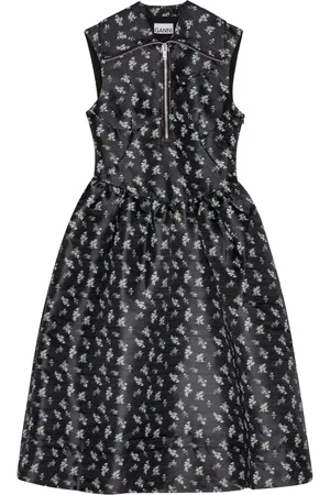 Ganni Floral-print dress