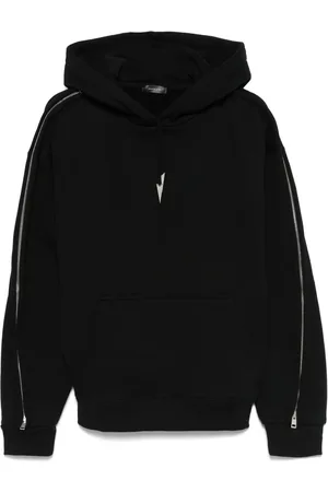 MUGLER Zip-details hoodie