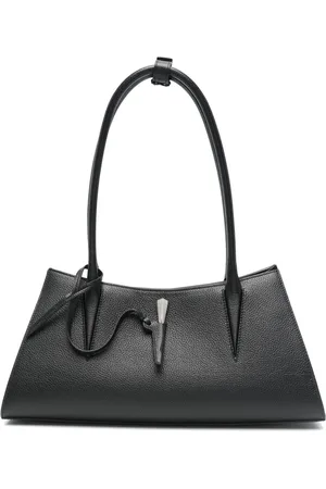 MUGLER Leather tote bag
