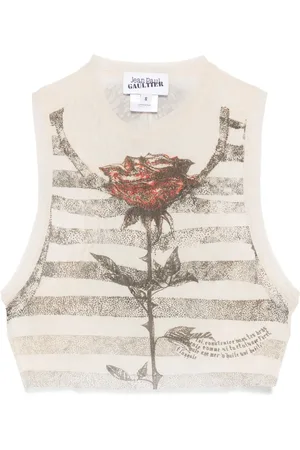 Jean Paul Gaultier Tattoo Marinière top