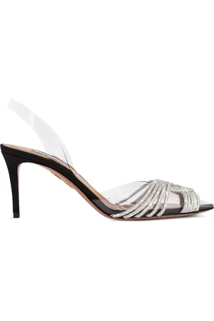 Aquazzura 75mm Gatsby slingback pumps